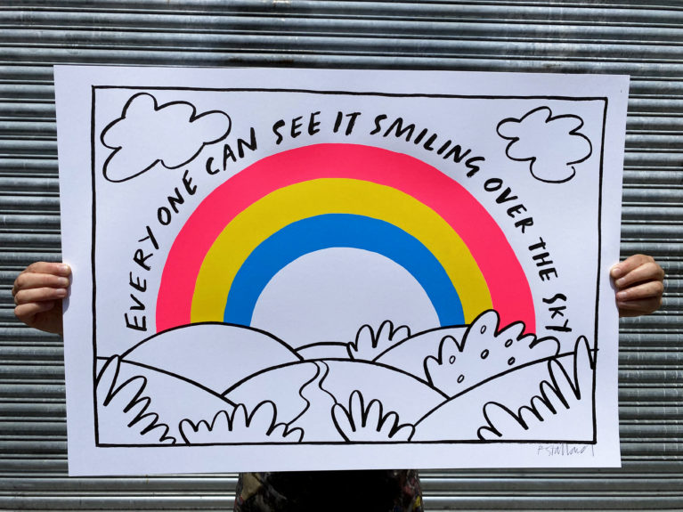 Rose Stallard Print Club London Screen Print