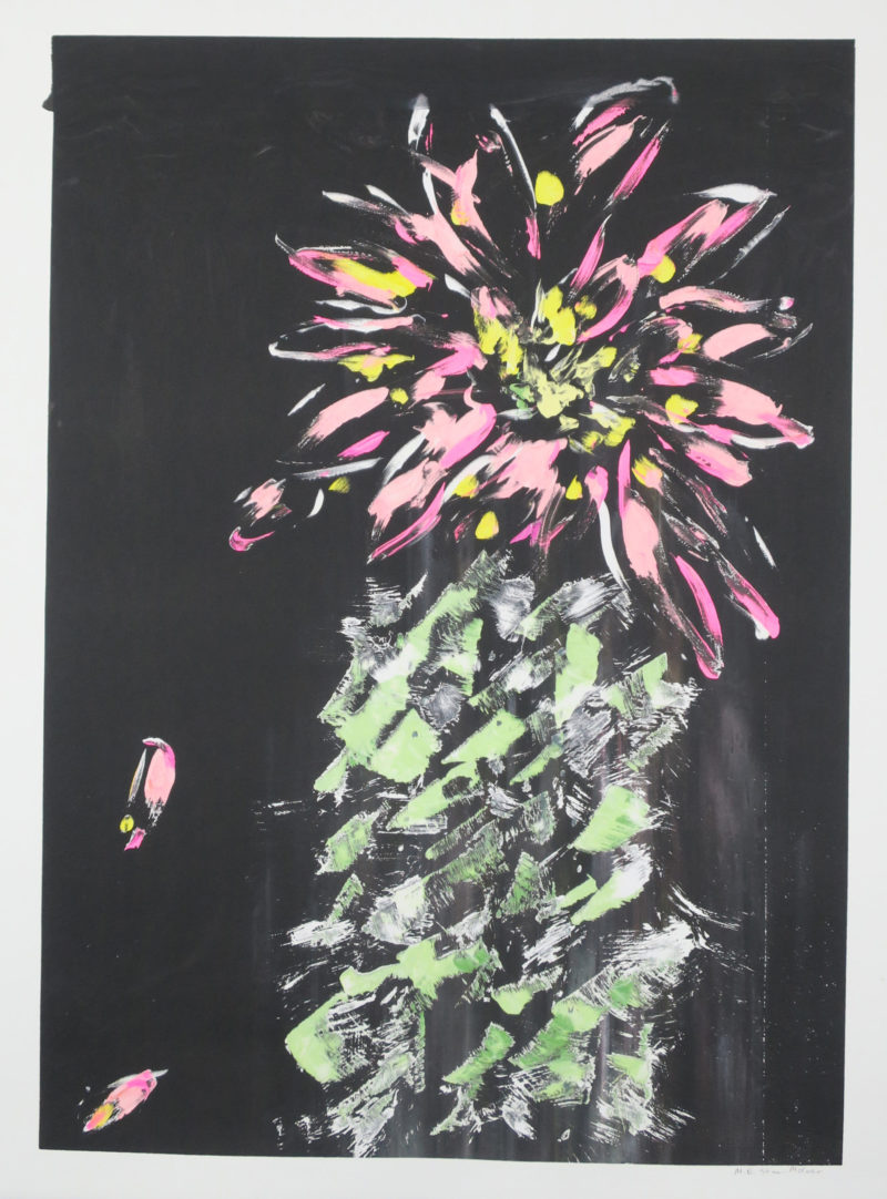 M.E. Ster-Molnar Print Club London Screen Print