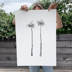 Twin Palms Lucy Mahon Print Club London Screen Print