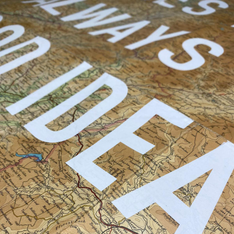 Dave Buonaguidi Print Club London Screen Print