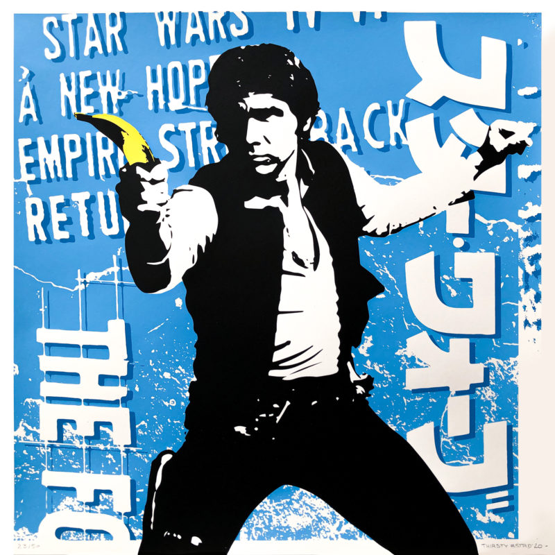 Thirsty Bstrd Print Club London Screen Print