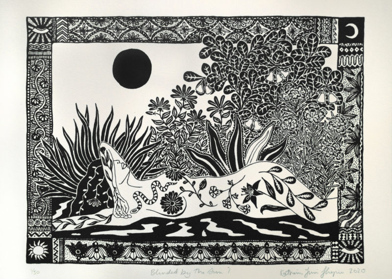 Katherine Shapiro Print Club London Screen Print