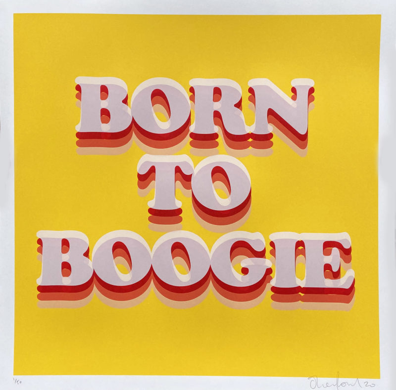 Oli Fowler Print Club London Screen Print