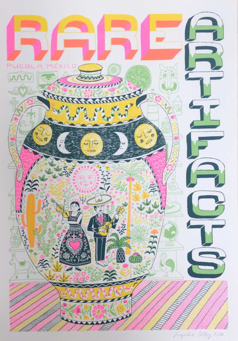 Jacqueline Colley Print Club London Screen PRint