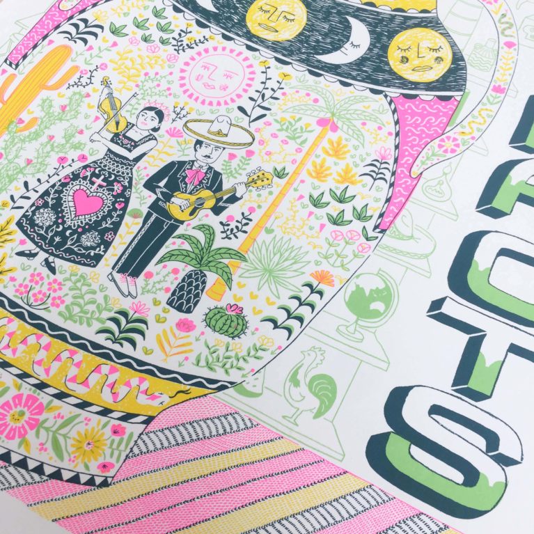 Jacqueline Colley Print Club London Screen Print