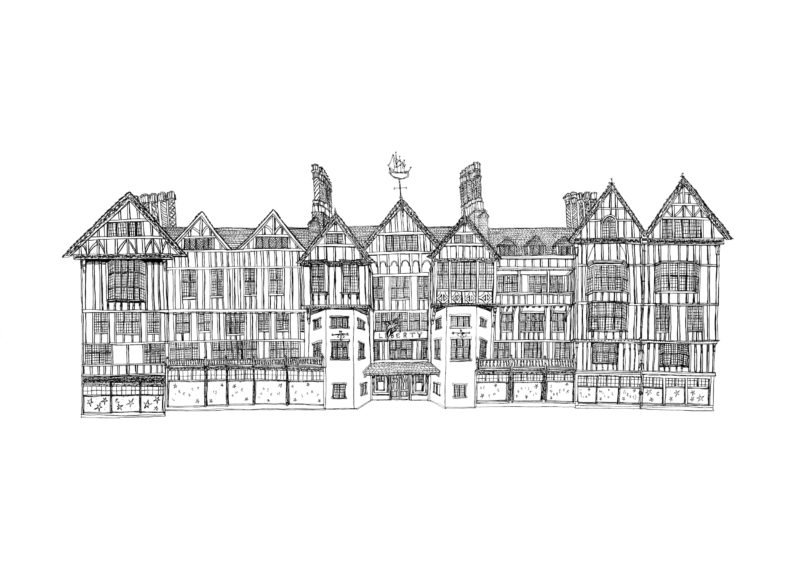 Liberty London Lucy Mahon Print Club London Screen Print