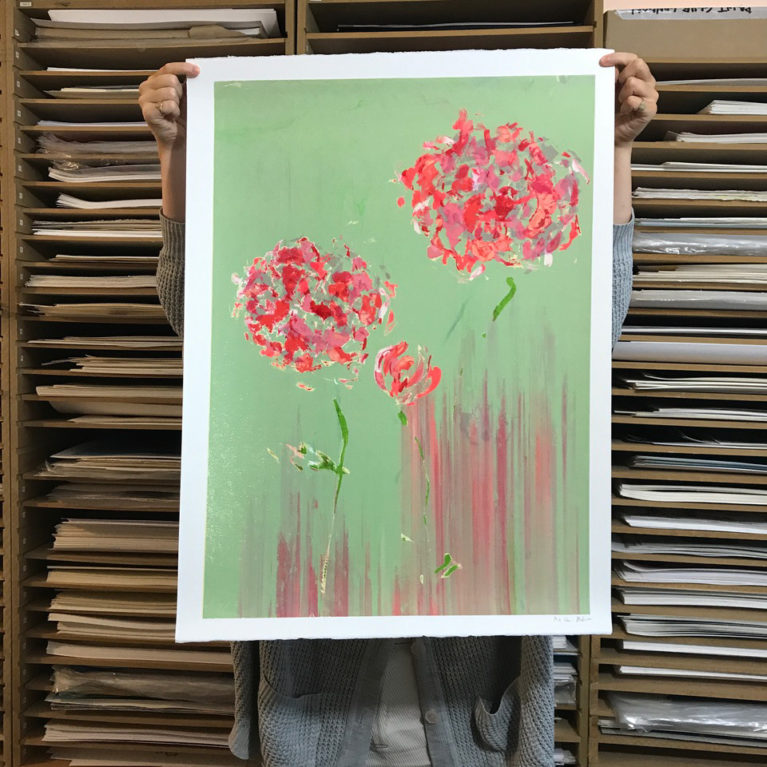 M.E. Ster-Molnar Print Club London Screen Print