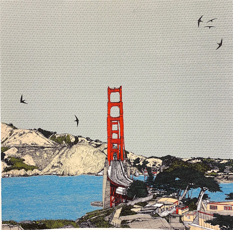 Clare Halifax Print Club London Screen Print