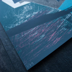 Angus Vasili Print Club London Screen Print