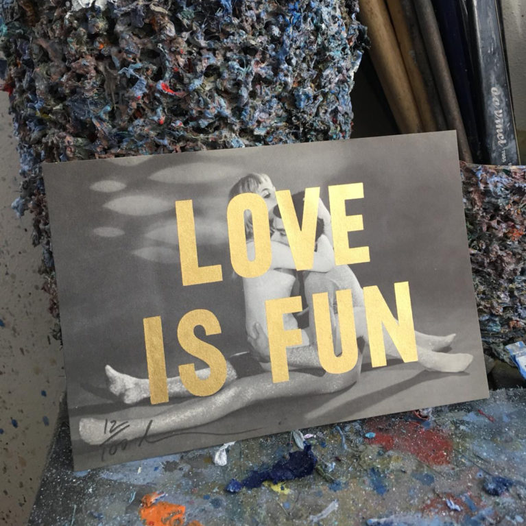 Dave Buonaguidi Print Club London Screen Print