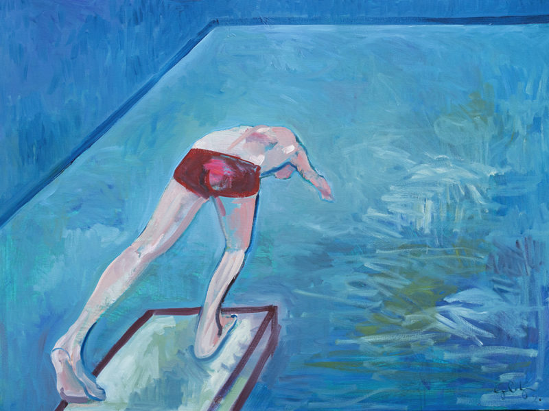 Gavin Dobson Original Art Print Club London