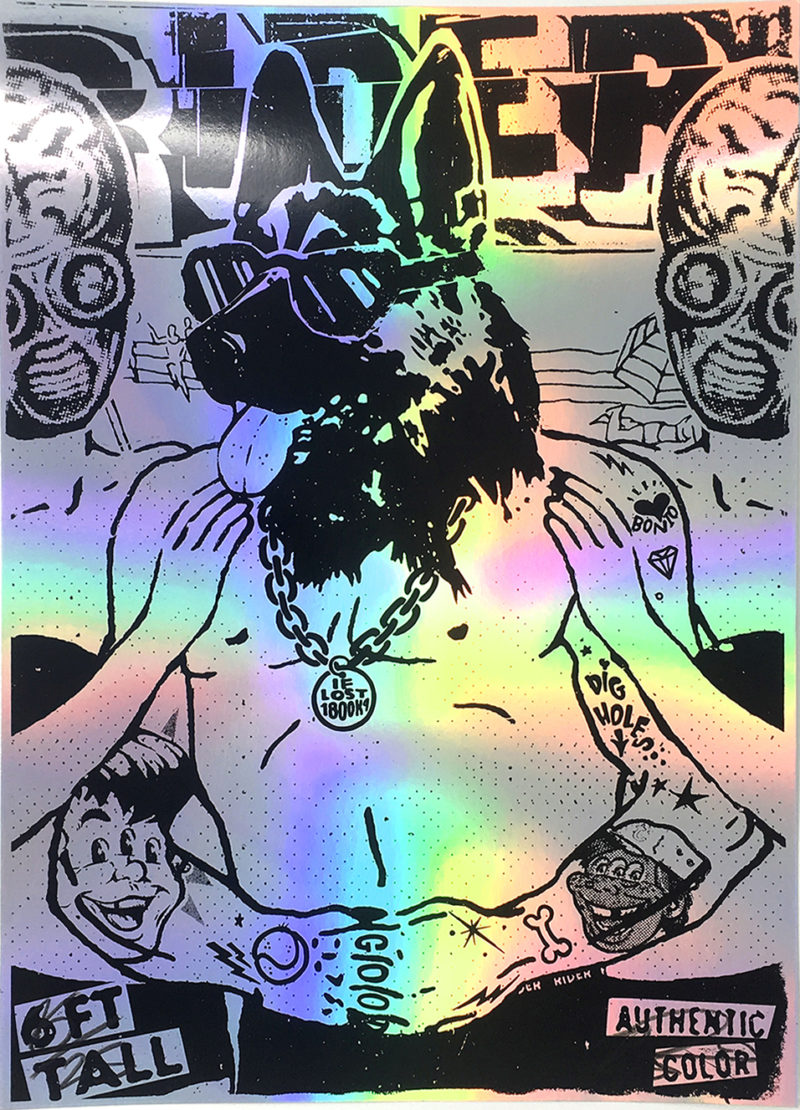 Ben Rider Print Club London Screen Print