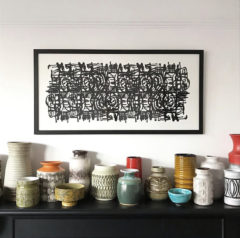 Justine Ellis Print Club London Screen Print