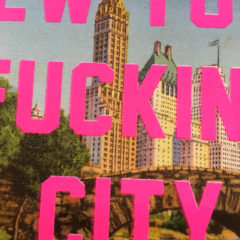 Dave Buonaguidi Print Club London Screen Print