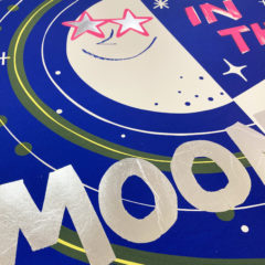 David Newton Print Club London Screen Print