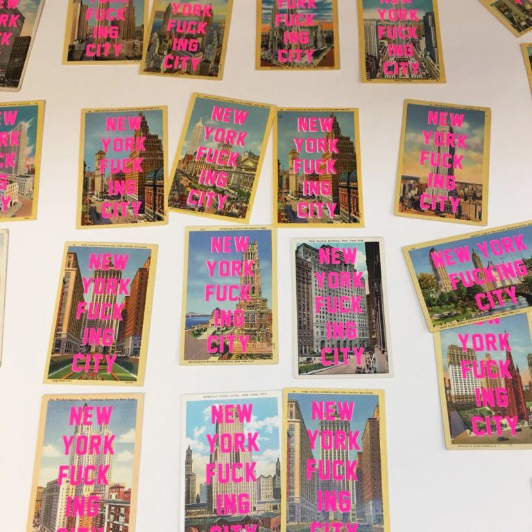 Dave Buonaguidi Print Club London Screen Print