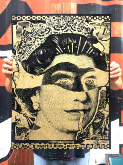 Ben Rider Print Club London Screen Print