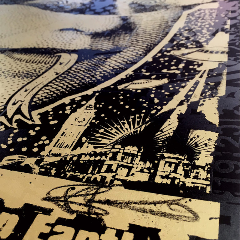 Ben Rider Print Club London Screen Print