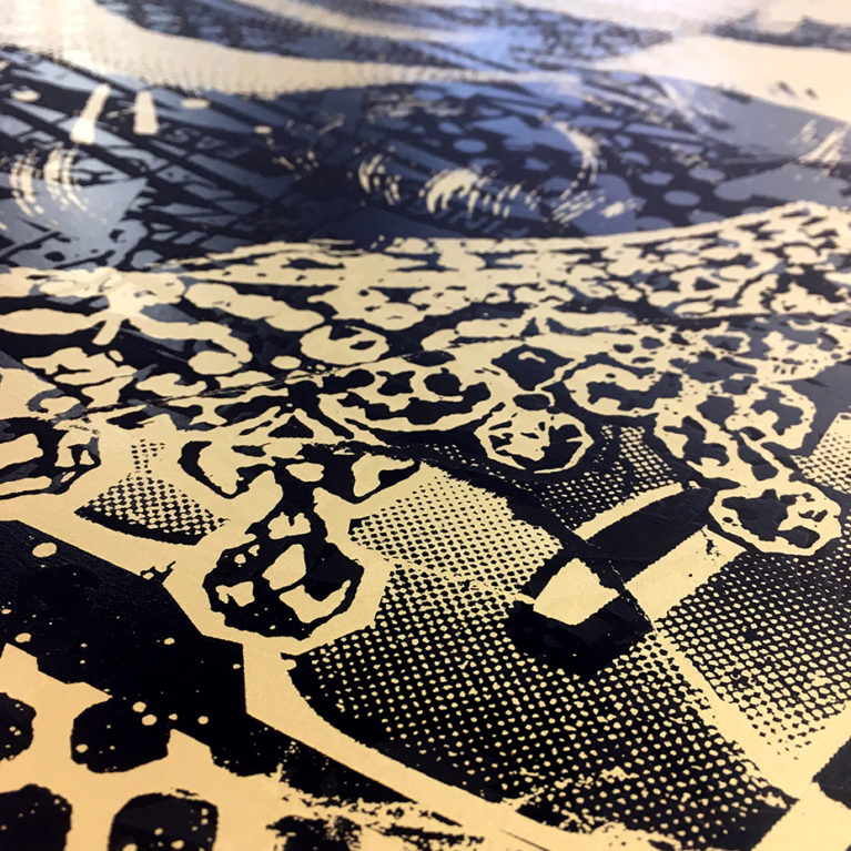 Ben Rider Print Club London Screen Print