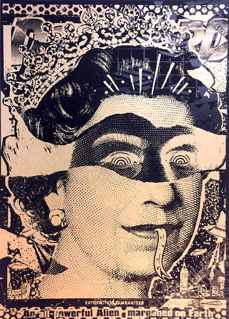 Ben Rider Print Club London Screen Print