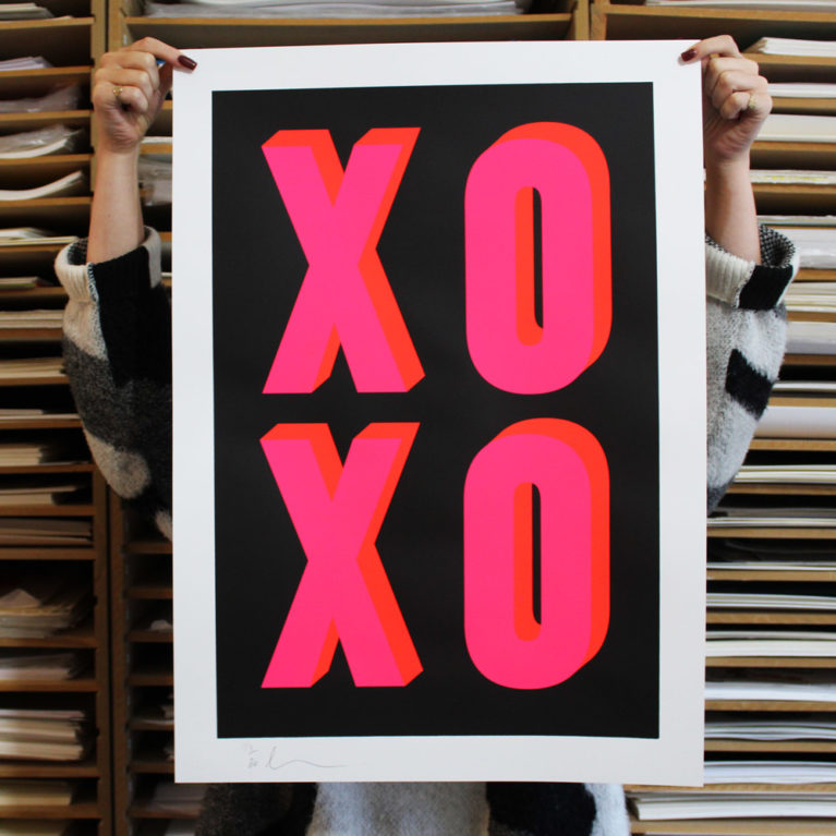 XOXO Dave Buonaguidi Print Club London