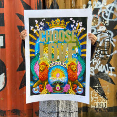 Horn Please Choose Love Print Club London