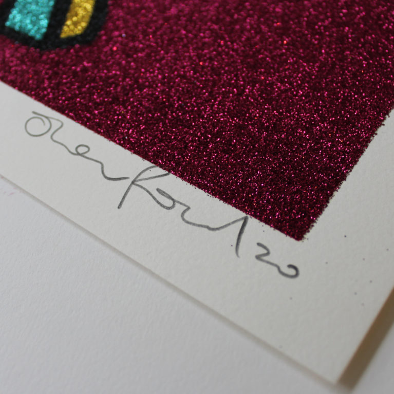 Oli Fowler Print Club London Screen Print