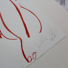 Alexandria coe Print Club London Screen Print