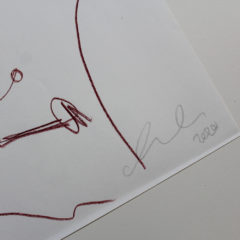 Alexandria coe Print Club London Screen Print