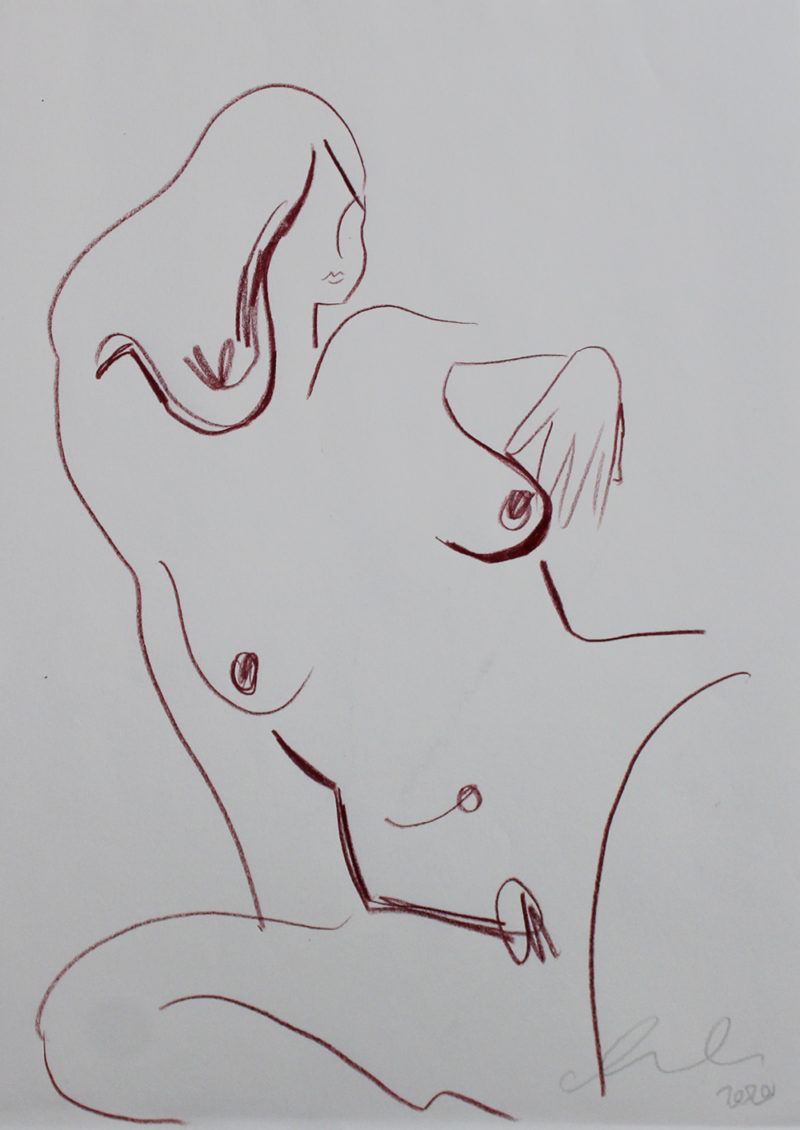 Alexandria coe Print Club London Screen Print