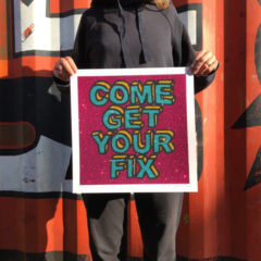 Oli Fowler Print Club London Screen Print