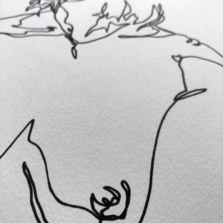 Laura Coates Print club London Screen Print