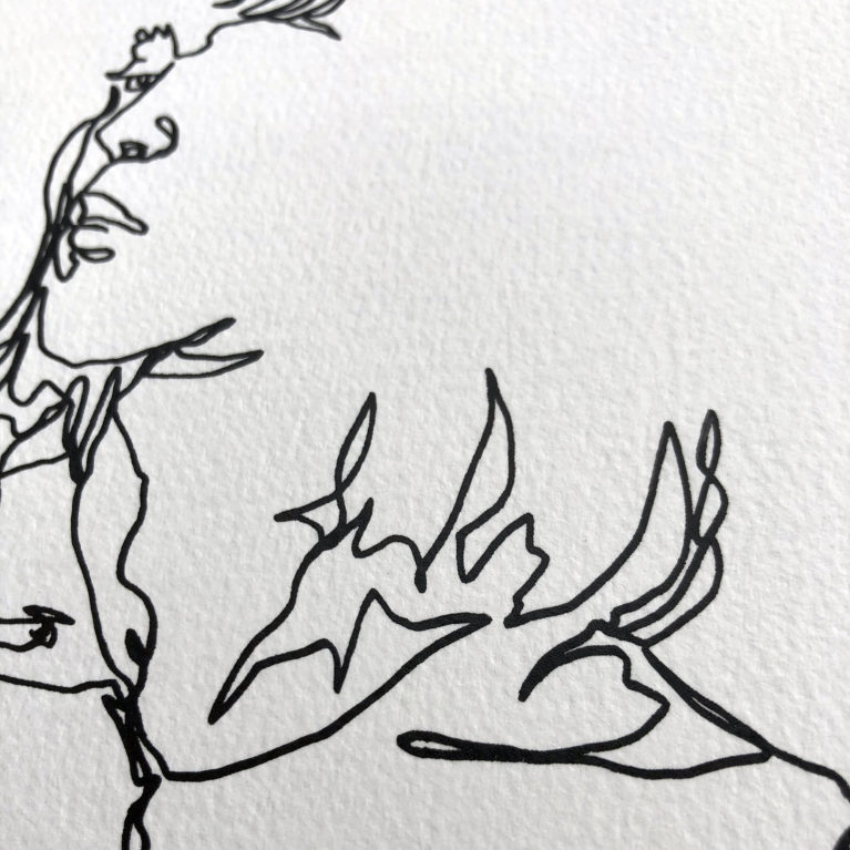 Laura Coates Print club London Screen Print