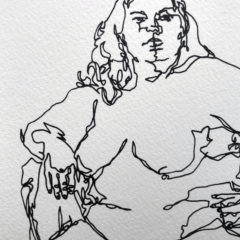 Laura Coates Print club London Screen Print