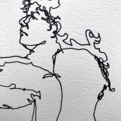 Laura Coates Print club London Screen Print