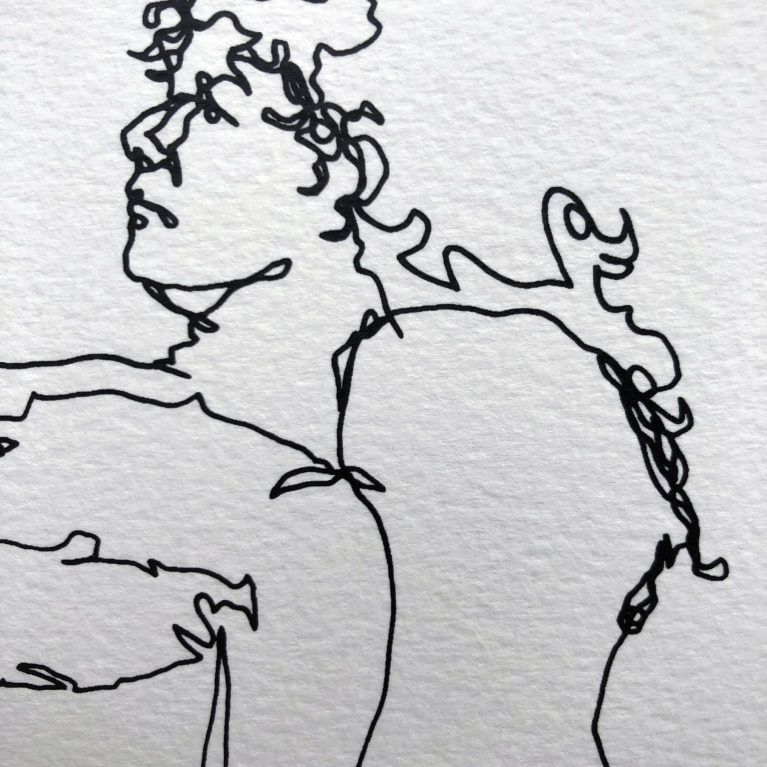 Laura Coates Print club London Screen Print