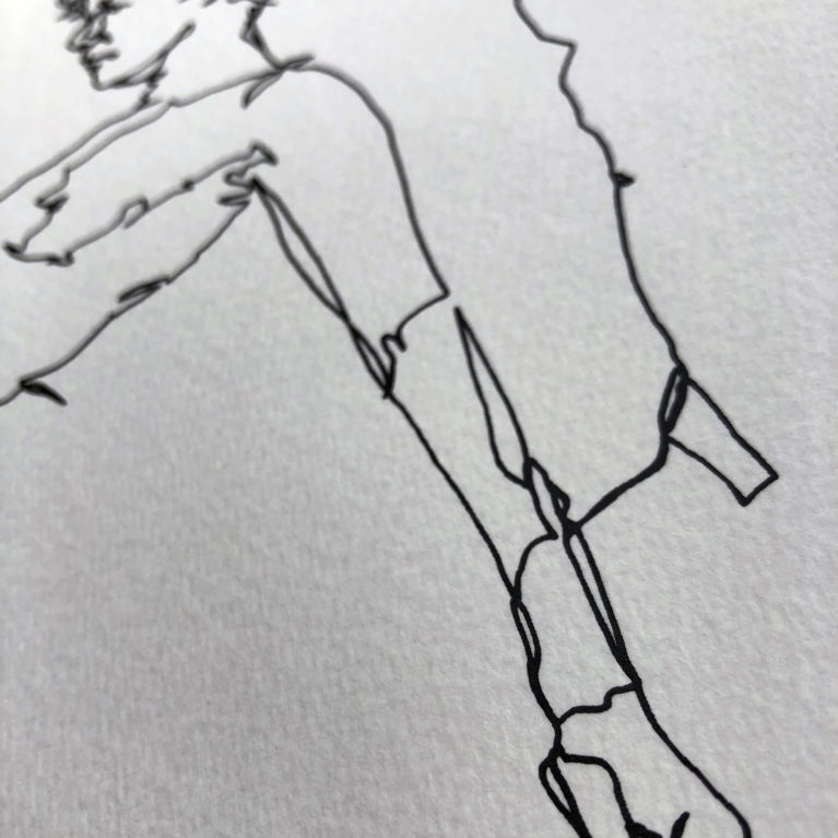 Laura Coates Print club London Screen Print