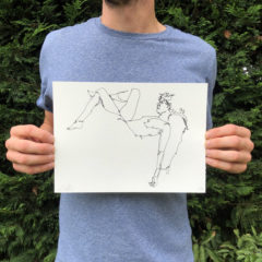 Laura Coates Print club London Screen Print