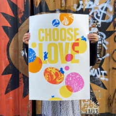 Natasha Searston Choose Love Print Club London