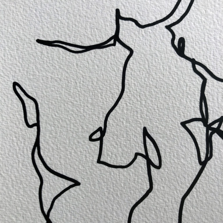 Laura Coates Print club London Screen Print