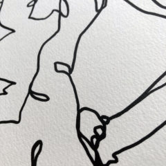 Laura Coates Print club London Screen Print