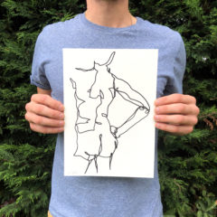 Laura Coates Print club London Screen Print