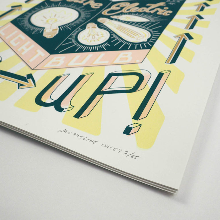 Jacqueline Colley Print Club London Screen Print