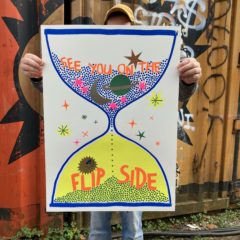 David Newton Print Club London Screen Print