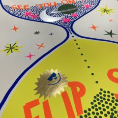 David Newton Print Club London Screen Print