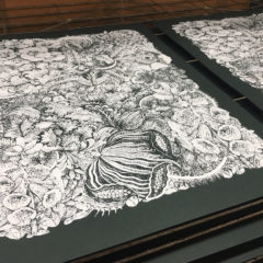 Lucille Clerc Print Club London Screen Print