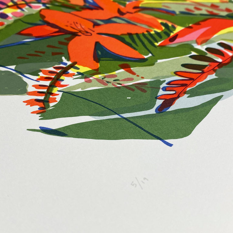 Susie Wright Print Club London Screen Print