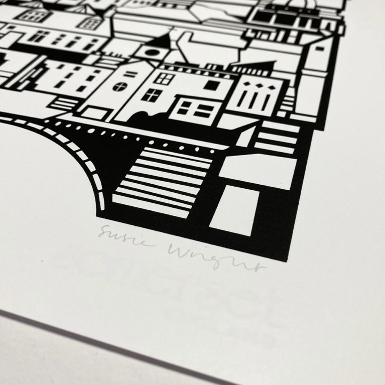 Susie Wright Print Club London Screen Print