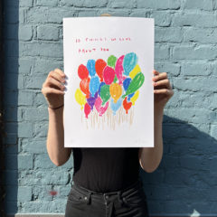 Lucy Mahon Print Club London Screenprint