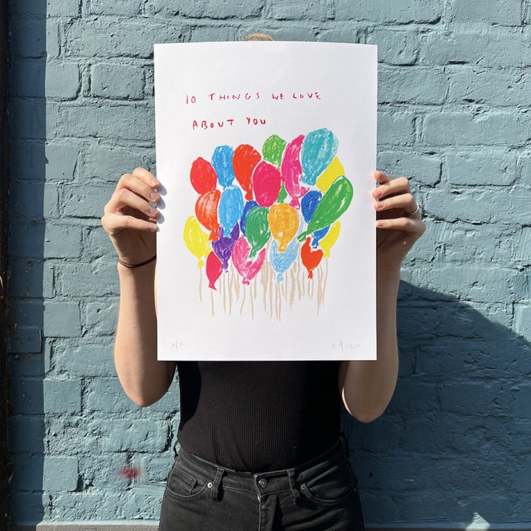 Lucy Mahon Print Club London Screenprint